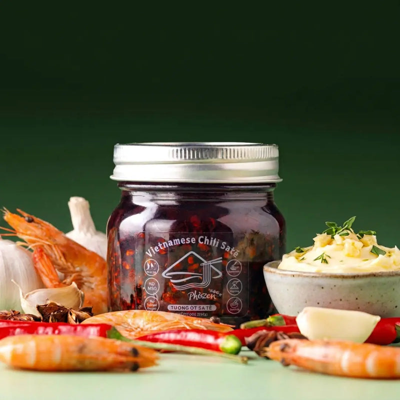 Garlic Butter Chili Saté Shrimp: A 20-Minute Recipe